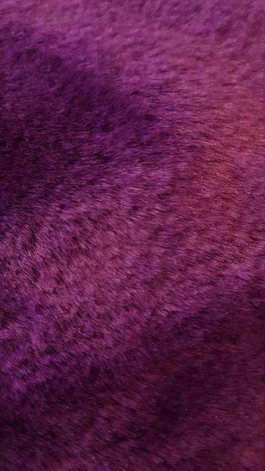 Universal Finesse Faux Fur Seat Covers - Universal Size 06/08H - Purple