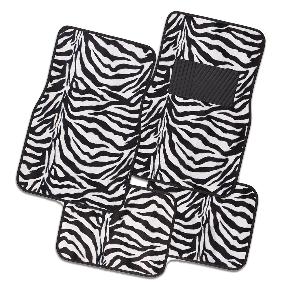 Safari Carpet Mat White Zebra