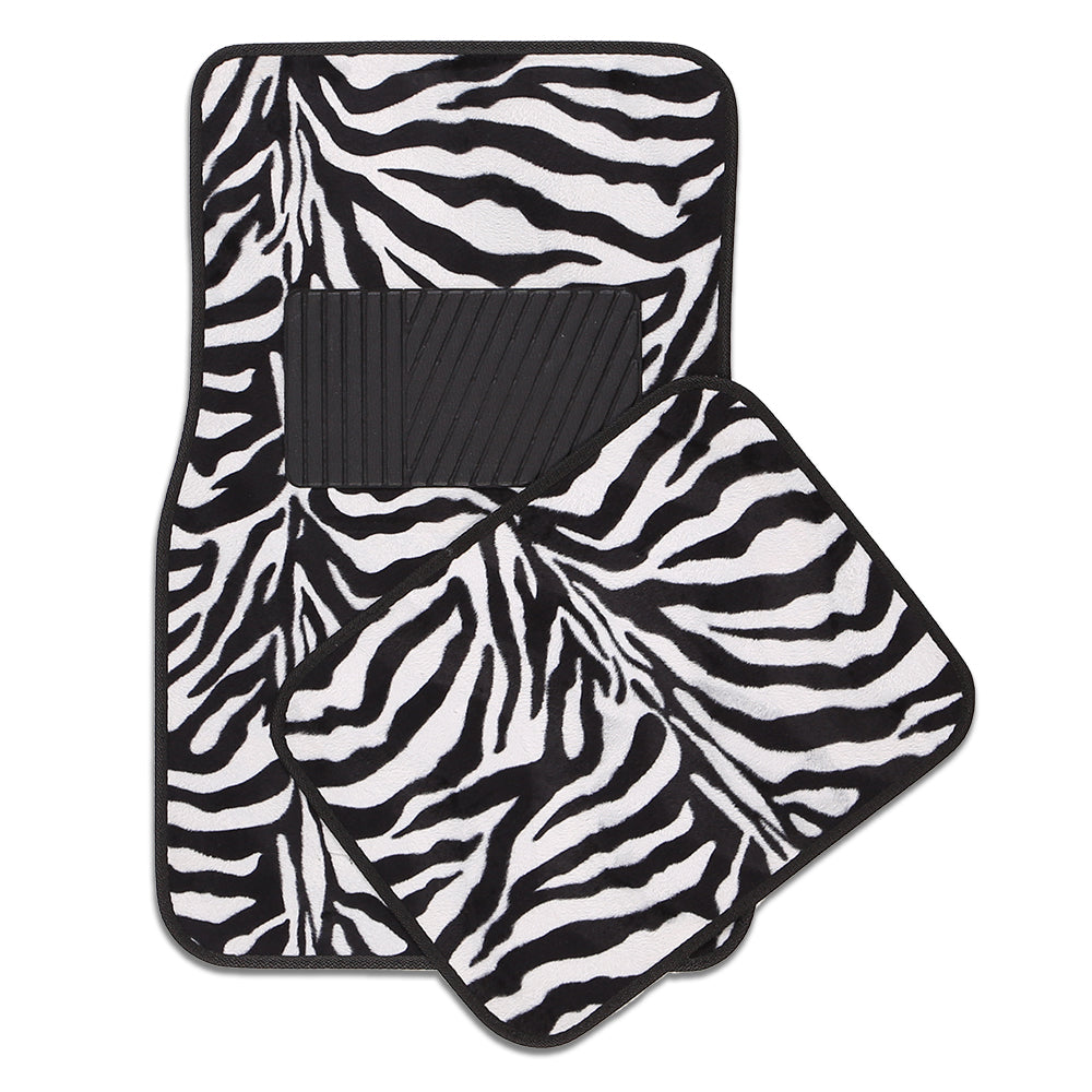 Safari Carpet Mat White Zebra