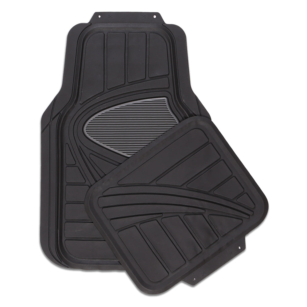 Galaxy 4-Piece Car Mat - Black [Rubber]