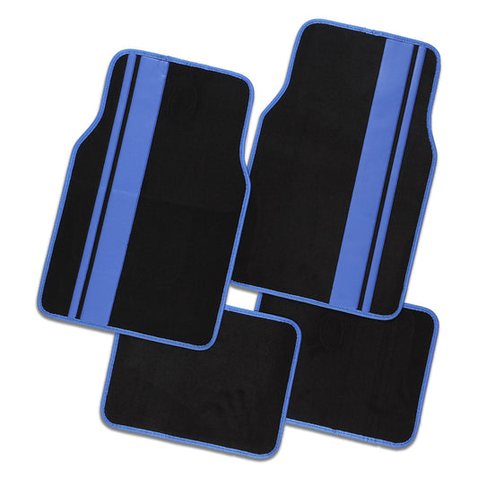 Titan 4-Piece Car Mat - Blue