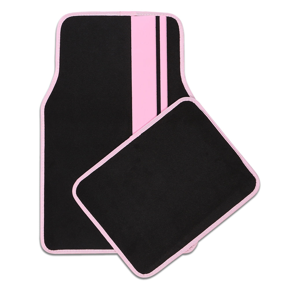 Titan 4-Piece Car Mat - Pink