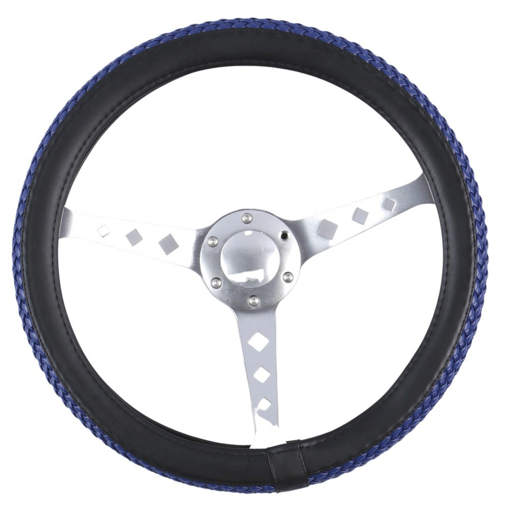 Fashion Steering Wheel Cover - Blue