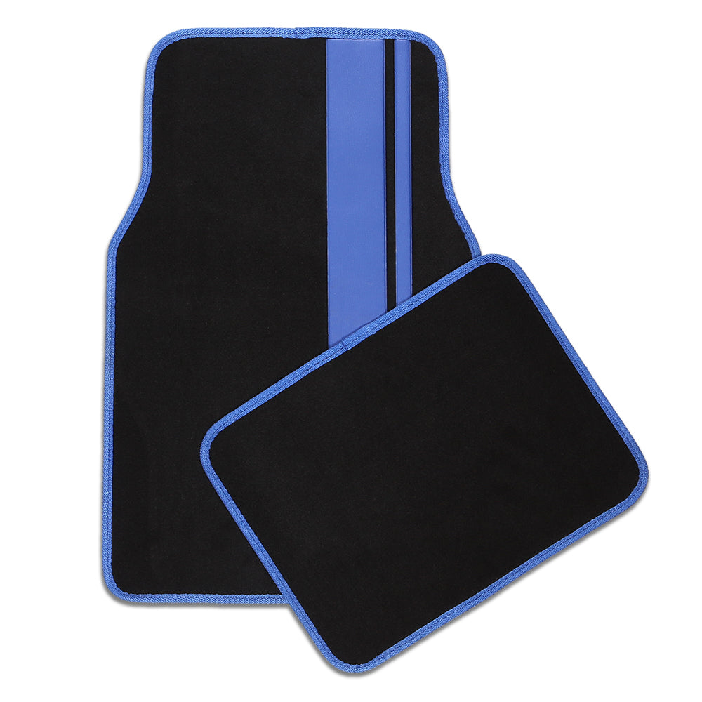 Titan 4-Piece Car Mat - Blue