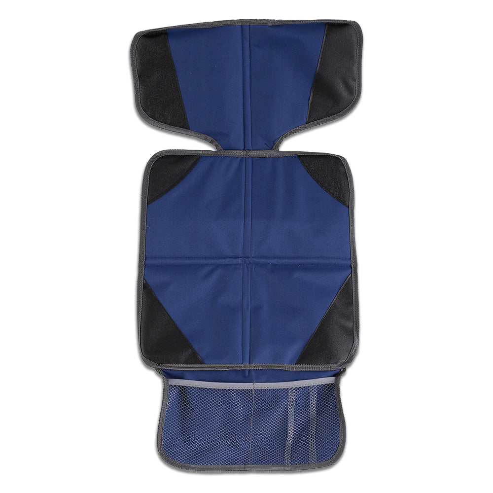 Child Seat Protector - Blue & Grey