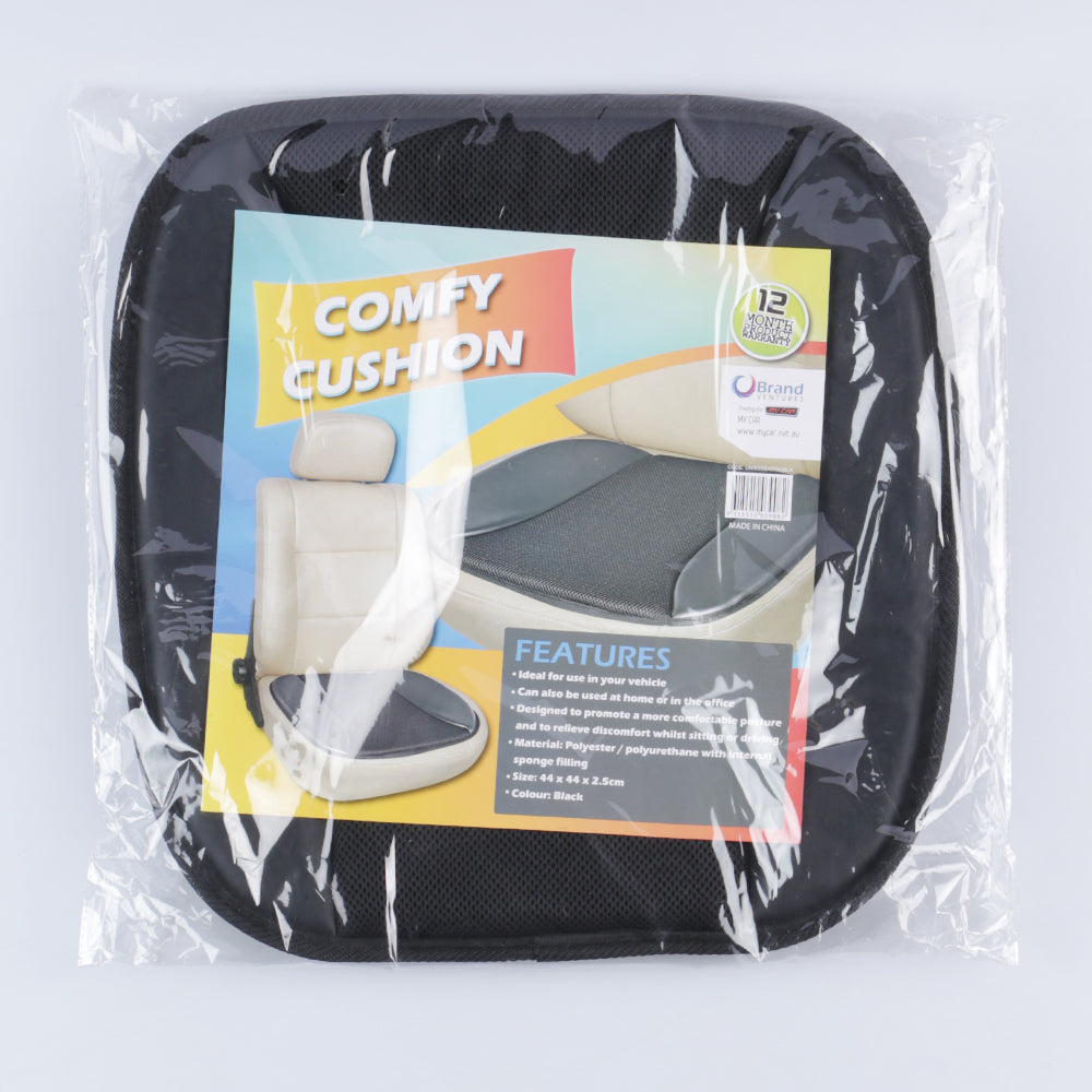 Comfy Cushion Seat Pad- Black