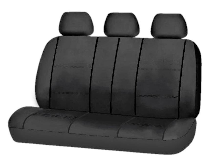 Universal Platinum Rear Seat Covers Size 06/08S | Grey