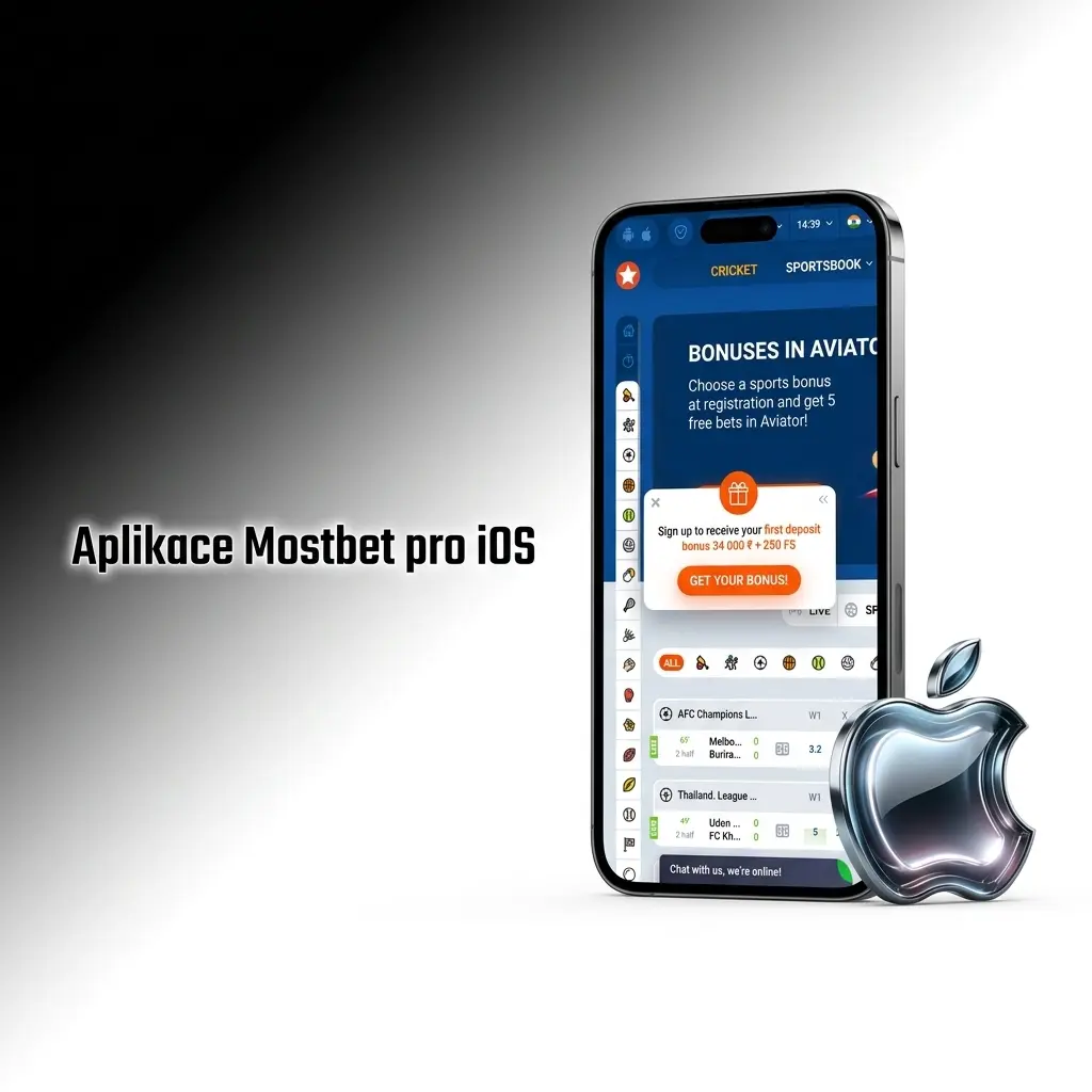 Aplikace Mostbet pro iOS na iPhone a iPad – stažení zdarma z App Store, sportovní sázení a kasino