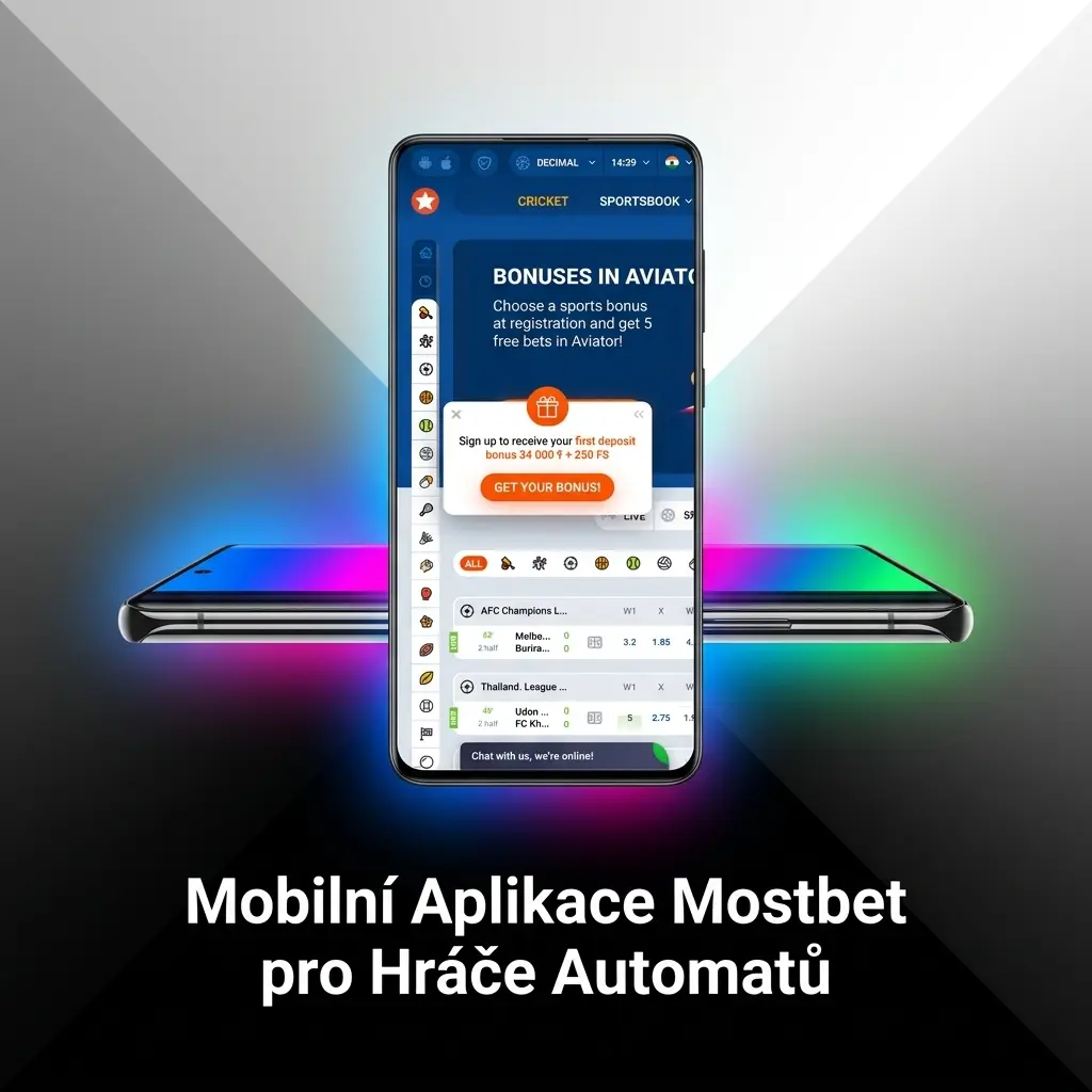 Mostbet mobilní aplikace pro automaty – přístup k 7000 slotům na Android a iOS