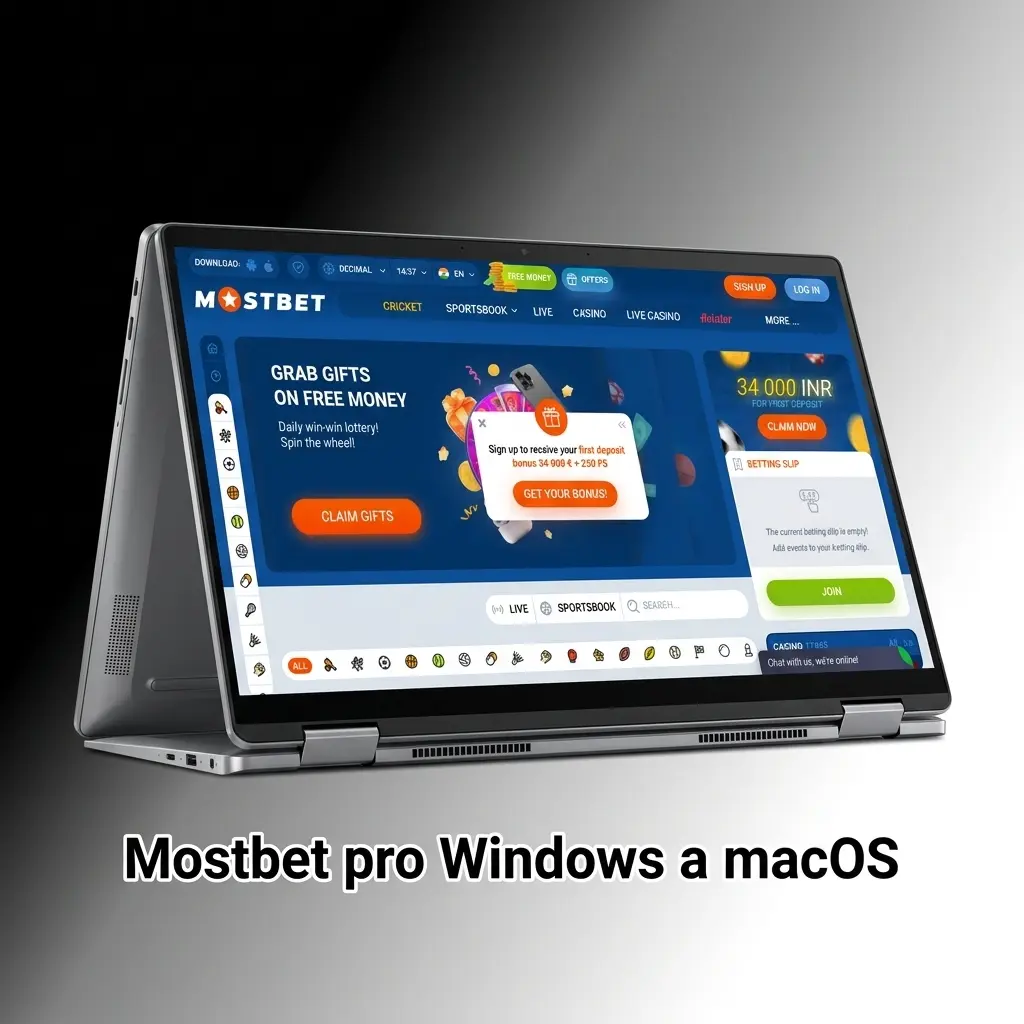 Mostbet webová platforma dostupná v prohlížeči na Windows a macOS bez nutnosti instalace aplikace