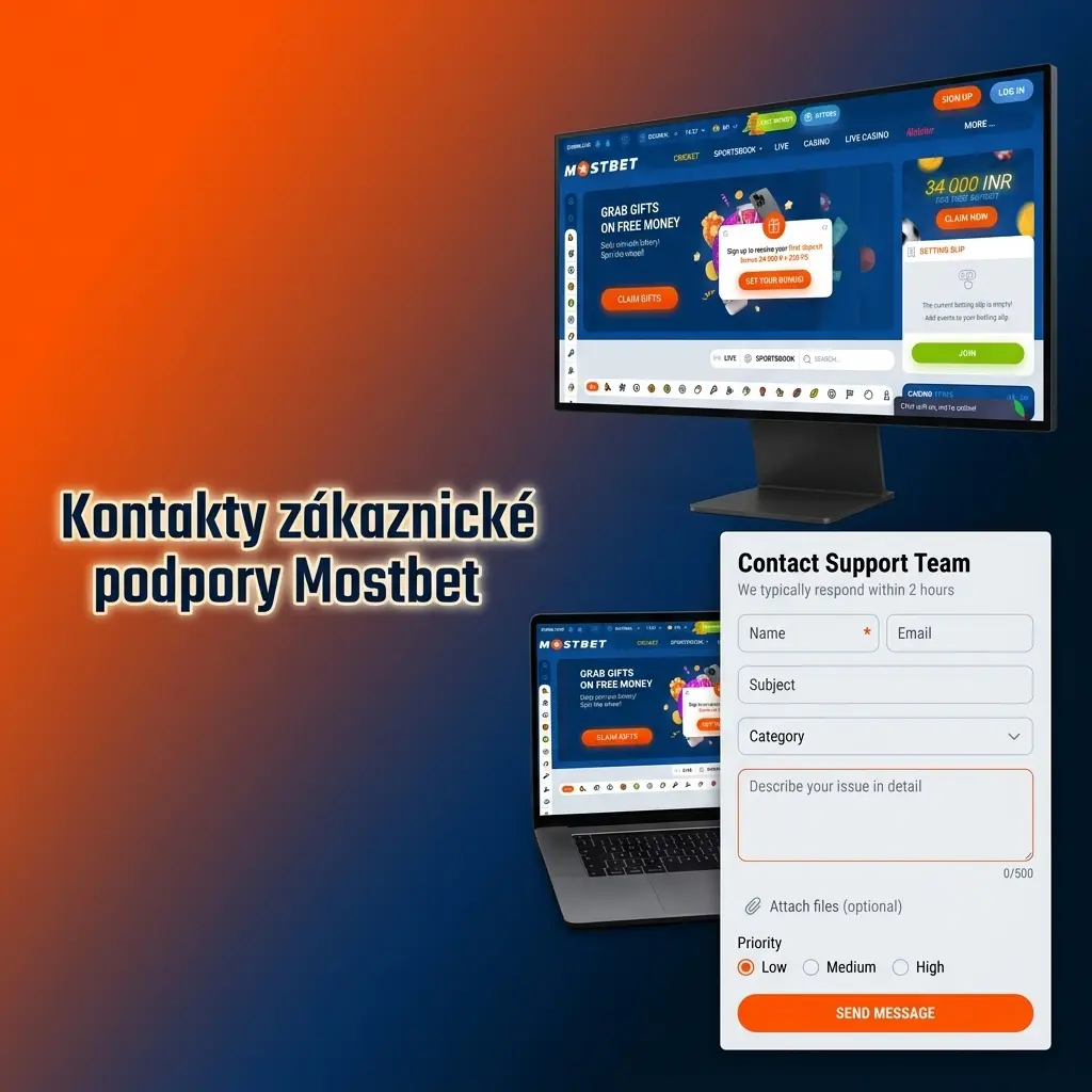 Mostbet zákaznická podpora – live chat, e-mail a Telegram dostupné 24/7 pro hráče v ČR